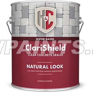 H&C ClariShield Water-Based Natural Look Clear  Concrete Sealer