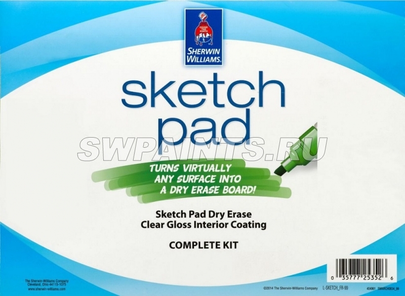 Sketch Pad Dry Erase Coating