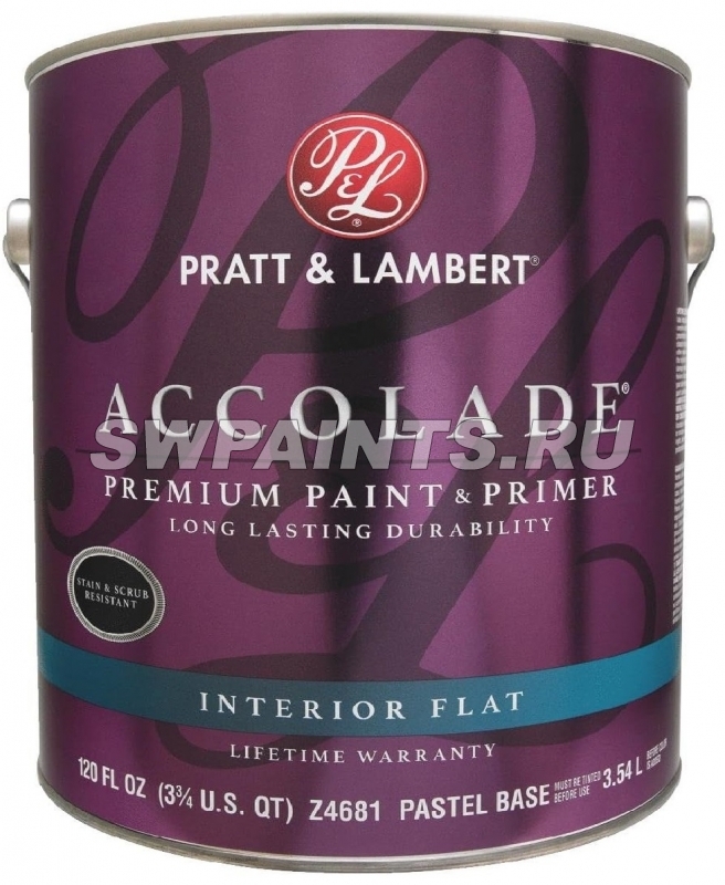 Accolade Interior Premium Paint & Primer Pratt & Lambert FLAT